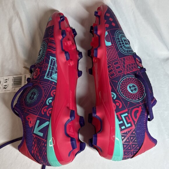 NWT Adidas Gamemode Knit Firm Ground Soccer Cleats Men Size 11 Women Size 12 New - Picture 8 of 11